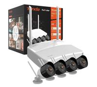 Videocamere di sorveglianza Tenda K4W-3TC 2K Visione Notturna Esterna Rilevamento IA Allarme Audio