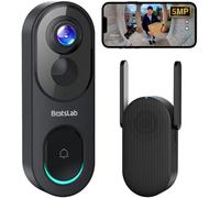 Videocitofono, 5MP Telecamera Wifi Esterno Senza Fili 180°, Burata Della Batteri