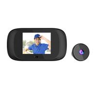 Videocitofono cablato con schermo IPS da 2,8 pollici, telecamera intelligente a lunga durata, visore visivo, spioncino
