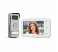 VIDEOCITOFONO CONNESSO A COLORI ELIA ECO-DESIGN A DOPPIO COMANDO A 2 FILI (11229