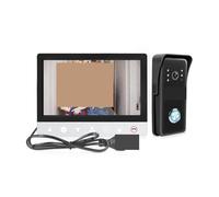 Videocitofono, di videocitofono cablato TFT da 7 pollici con supporto telecamera 1000TVL Registrazione/Istantanea Campanello Supporto solo 1 MONITOR(Built-in power)