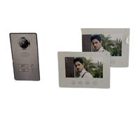 VIDEOCITOFONO DOPPIO 2 MONITOR LCD 7" POLLICI TFT CAMPANELLO APERTURA WIFI