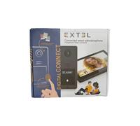 Videocitofono Extel Delaunay cablato collegato nero