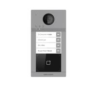Videocitofono Hikvision DS-KV8413-WME1(C) 2MP WiFi PoE 4 pulsanti di apertura scheda MF IP65
