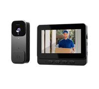 Videocitofono intelligente X7 con telecamera wireless, interfono HD e schermo di visualizzazione, sistema di sicurezza domestica.