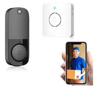 VIDEOCITOFONO IP SENZA FILI WIFI CAMPANELLO SMART SENSORE DI MOVIMENTO IP10A