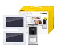 Videocitofono LCD 7" 2F RFID alimentatore multispina