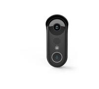 Nedis WIFICDP11BK | Campanello video smart Wi-Fi | Full HD 1080p | Rilevamento movimento | Visione notturna | Audio bidirezionale | microSD e Cloud | Nero