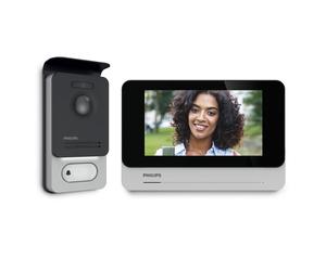 Videocitofono - PHILIPS - WelcomeEye Connect 2 - Filo - Connesso - 7 pollici - Angolo 130° - Visione notturna - Nouvo