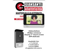 VIDEOCITOFONO PHILIPS WelcomeEye Connect - DISPLAY 7" Touch screen 531002