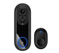 Videocitofono Smart Video 1080P HD, 2.4/5G WiFi Wireless Security Camera con audio bidirezionale, IP65 resistente alle intemperie per Tuya App, compatibile con e