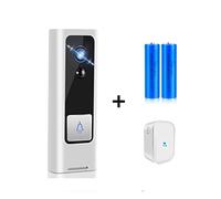 Videocitofono, Smart Video Campanello Telecamera Citofono senza fili for porta di casa sicurezza Allarme movimento PIR Baby Monitor,Più Precisione(Option 3)