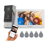 VIDEOCITOFONO Smart Wireless domestico 1080P APP TUYA per visione notturna RFID