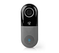 Videocitofono SmartLife - Wi-Fi - Trasformatore - Full HD 1080p - Cloud Storage (opzionale) / microSD (non inclusa) - IP54 - Con sensore di movimento - Visione notturna - Grigio/Nero