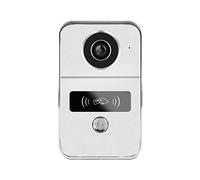 Videocitofono, Tuya App 2.4G Wireless 1080P HD Video Campanello Citofono Villa Modulo di sblocco serratura a distanza Connessione POE 12V(KW02 Intercom unit)