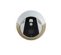 VIDEOCITOFONO WI FI WIRELESS SMARTPHONE SENSORE PIR REGISTRA SD SMART DOORBELL