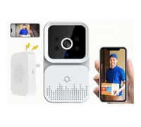 VIDEOCITOFONO WIFI CAMPANELLO VIDEOAUDIO SENZA FILI CITOFONO TELECAMERA SUONERIA