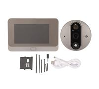 Videocitofono WiFi con rilevamento di movimento, spioncino digitale intelligente con interfono bidirezionale, riduzione del rumore, visione notturna,