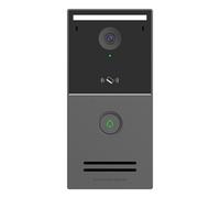 Grandstream Videocitofono IP GDS3727 | Controllo accessi esterni, videocitofono e registrazione di sicurezza | Chiave campanello | Alloggiamento in plastica | Wi-Fi 6