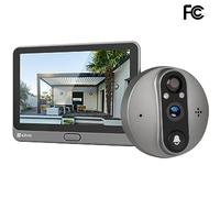 Videocitofono WiFi obiettivo grandangolare 166° campanello wireless AI rilevame