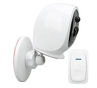 Videocitofono WiFi, Telecamera per Campanello Wireless per Visione Notturna a Infrarossi 100-240 V per la Sicurezza Domestica (Spina UE)