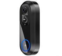 Videocitofono wireless 1080P HD Smart Citofono con audio bidirezionale IP65 impermeabile alimentato a batteria per Tuya App compatibile con iOS per Android Home Security Porta d'ingresso