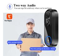 Videocitofono wireless con classificazione IP65 1080P con funzioni intelligenti