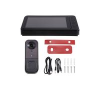 Videocitofono Wireless con Schermo IPS HD A Basso Consumo Energetico per Citofono Vocale Wireless, Visione Notturna A Colori HD