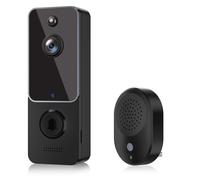Videocitofono wireless con videocamera dalla testa ai piedi, compatibilità Wi-Fi a 2,4 GHz, comunicazione bidirezionale in tempo reale, il v
