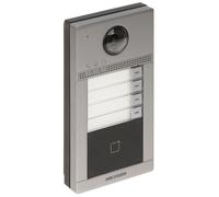 Stazione esterna IP per villa 4 pulsanti con lettore RFID Hikvision - DS-KV8413-