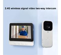 Videocitofono wireless facile da installare con area di visione ad alta definizi