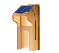 Videocitofono wireless intelligente ad alta definizione, con ricarica solare, copertura impermeabile per visione notturna, citofono audio bidirezionale, suoneria integrata (copertura del campanello)