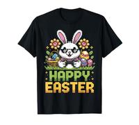 Videocomando da gioco Easter Pixel Art Bunny Rabbit Maglietta