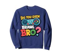 Videogiocatore Retro Vintage Do You Even Brawl Bro Felpa