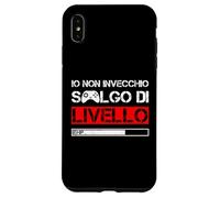 Videogiochi Gamer Gaming Io Non Invecchio Salgo Di Livello Custodia per iPhone XS Max