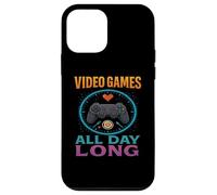 Videogiochi Gaming Day Long Quote Design Custodia per iPhone 12 mini