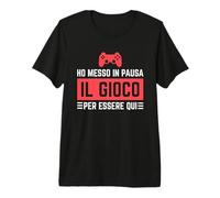 Videogiochi Gaming Gamer Ho Messo in Pausa Il Gioco Maglietta Premium