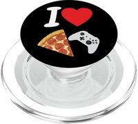 Videogiochi Pizza Amore Ragazzi Bambini Fetta Peperoni PopSockets PopGrip per MagSafe