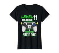 Videogioco di Livello 11 Sbloccato Fantastico Regalo per Bambini dal 2010 Maglietta con Stampa Grafica Economica