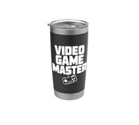 Videogioco Master Level Up Gamer Bicchiere termico in acciaio inox doppia parete