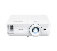 Acer Proiettore DLP H6546-1080p Full HD (1.920 x 1.080 pixel), 5.200 ANSI lumen, 10.000:1 contrasto, 3D, Keystone, 1 altoparlante da 3 Watt, HDMI (HDCP), bianco, Home Cinema