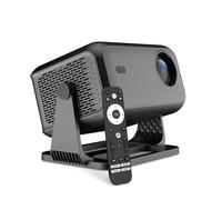 Videoproiettore con WiFi e Bluetooth, Netflix ufficialmente e AI Auto Focus 800 ANSI Proiettori di film portatili per esterni e interni - Grigio
