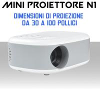 Videoproiettore HD portatile schermo da 30 a 100 pollici STRONG