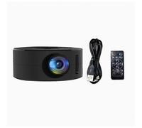 Videoproiettore intelligente YT200 Android LED HD 1080P, ideale per home cinema e intrattenimento all'aperto, nero