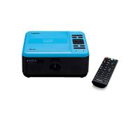 Lenco LPJ500BU Beamer Full HD met DVDspeler en Bluetooth Blauw Lenco LPJ500BU LCD Projector met DVD