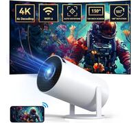 Vidéoprojecteur Mini Projecteur 4K 1080 Projecteur Portable Avec Rotazione a 180° 100 » Correzione del Progetto Cinema Automatico de la Distorsion trapézoïdale