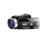 Videoregistratore 4K con microfono, touch screen da 56 MP, visione notturna, HD, WiFi, ideale per registrazione Vlog