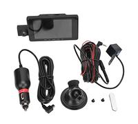 Videoregistratore di guida per canali anteriori e posteriori HD 1080P da 4 pollici con obiettivo grandangolare anteriore da 170 gradi e posteriore da 120 gradi Rilevamento