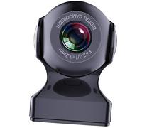 Videoregistratore per Auto Nero 170° in Plastico e Vetro 1080p | Ripresa 30 Fps, Supporto Scheda di Memoria Fino a 128gb, USB e Av, per Parabrezza e Guida Notturna