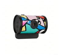 Videoregistratore tascabile HD 1080p con display IPS, fotocamera digitale compatta per principianti, viaggi, vlogging, selfie, colore rosso (mimetico)